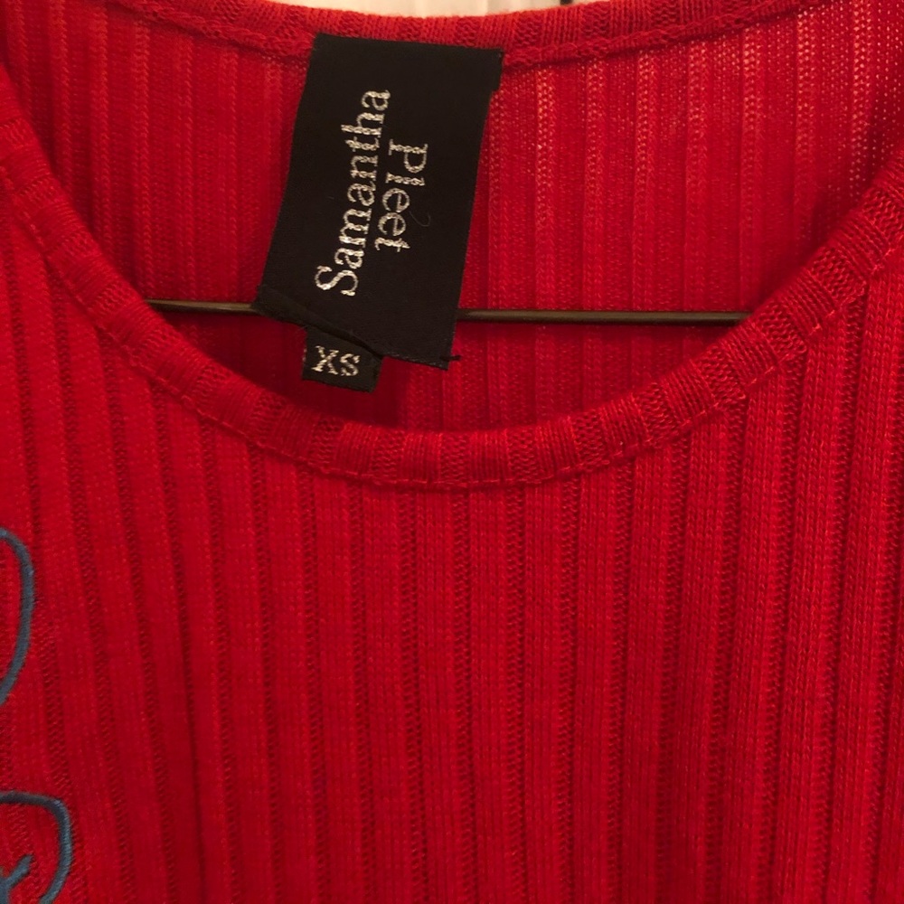 Samantha Pleet Scarlet Treble Bodysuit - Picture 3 of 6